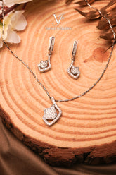 Regalia Crown Pendant Set