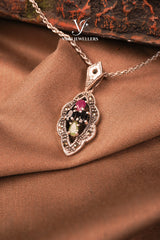 Tree of Treasures Pendant Set