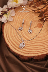 Regalia Crown Pendant Set