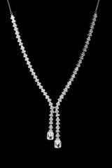 Emerald Tie Necklace