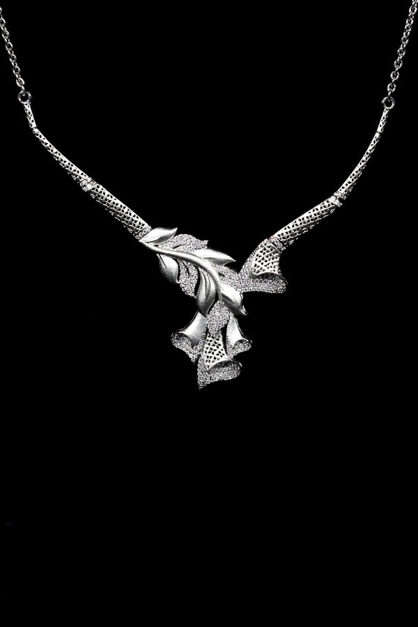 Silver Flora Harmony Necklace
