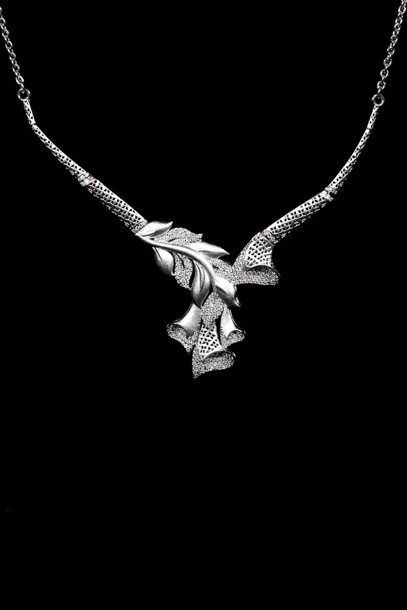Silver Flora Harmony Necklace