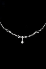 Shell Bloom CZ Necklace