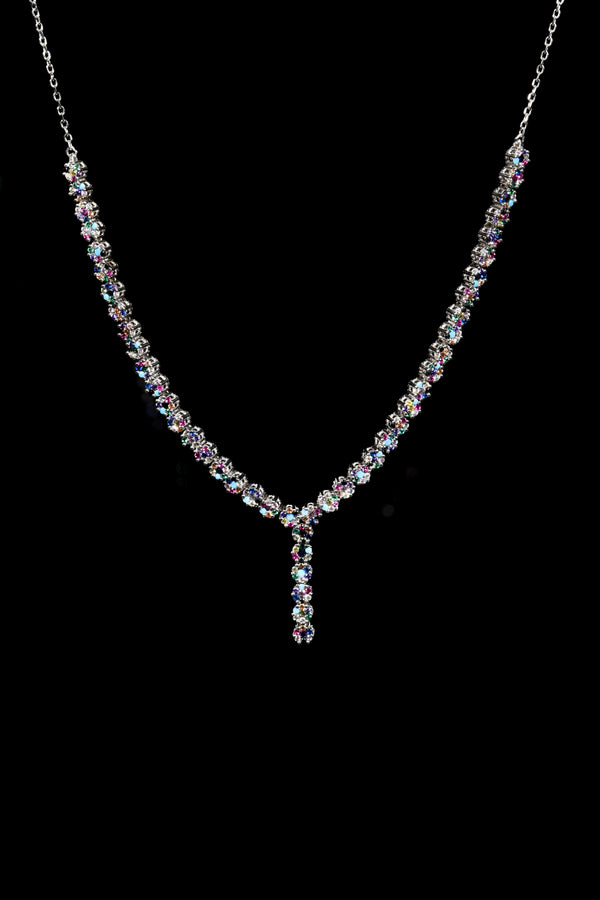 Floral Prism Necklace