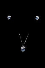 Ocean Grace Dolphin Pendant Set