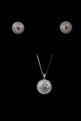 Sunlit Bloom Pendant Set
