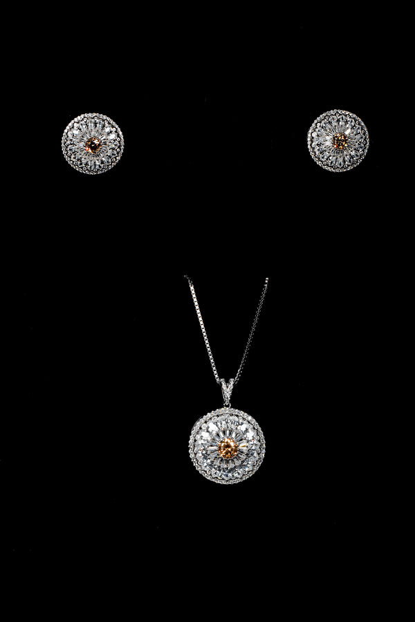 Sunlit Bloom Pendant Set