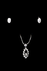 Marquise Bloom Harmony Pendant Set