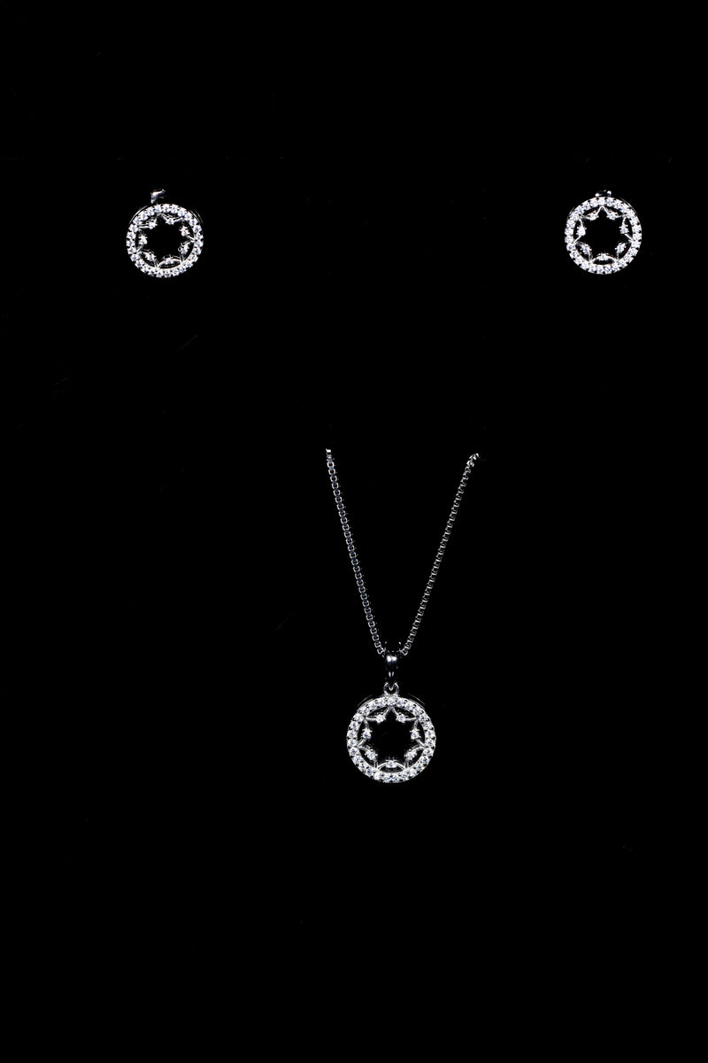 Celestial Star Ring Pendant Set