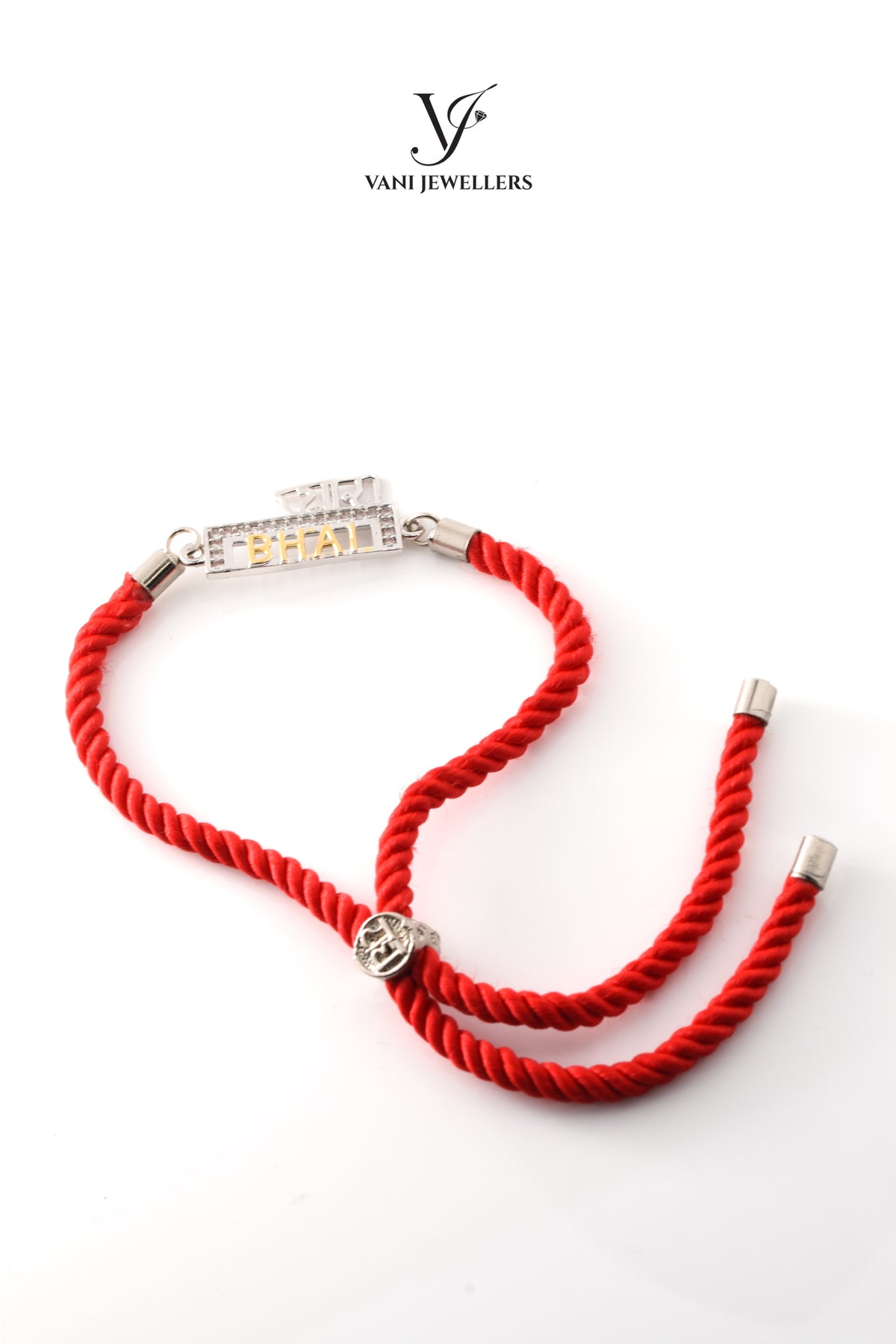 Pyara Bhai – Adjustable 92.5 Silver Rakhi