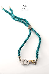 Rockstar Bro – Adjustable 92.5 Silver Rakhi