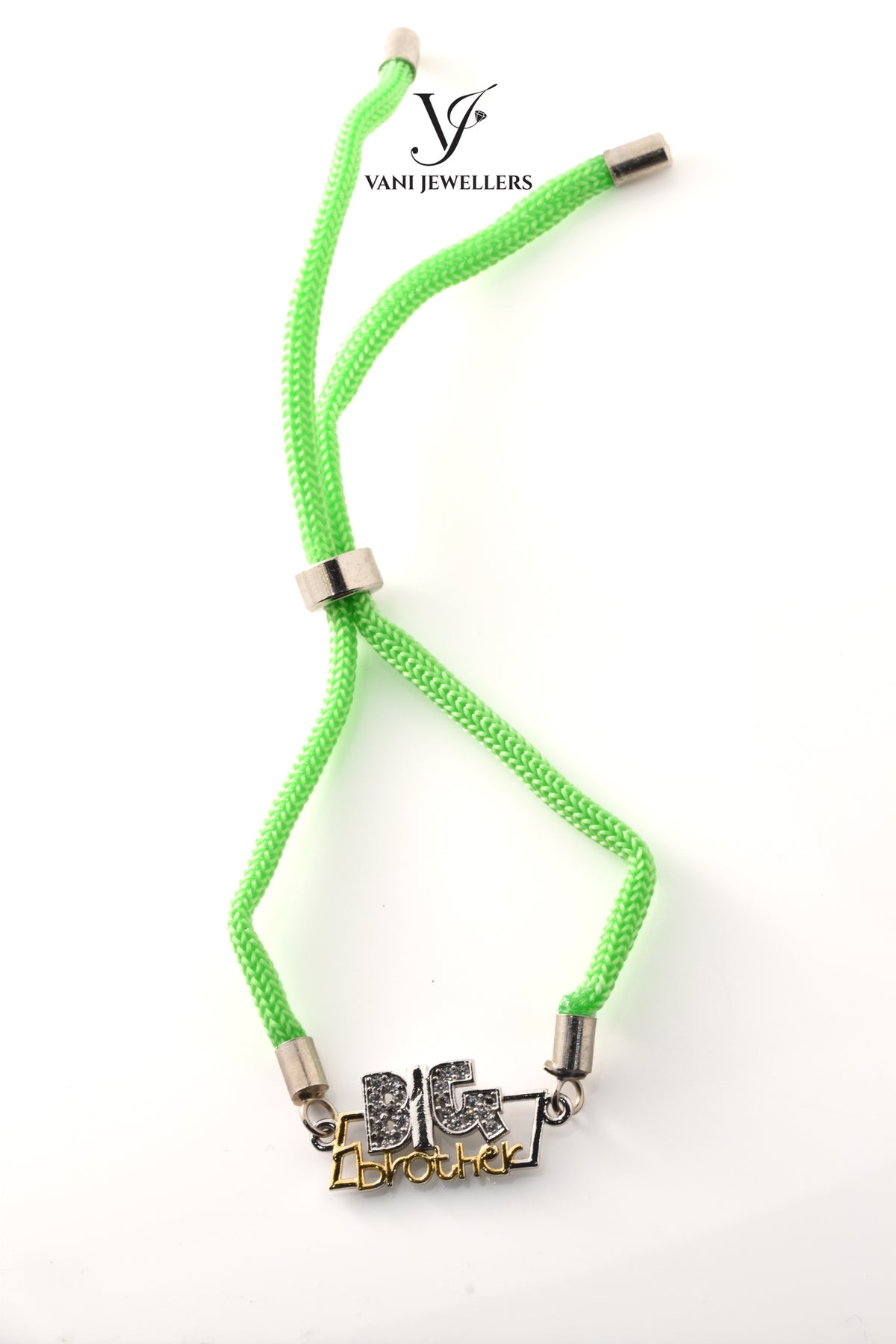 Bold Brother – Adjustable 92.5 Silver Rakhi