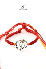 Trishul Shakti Chakra – Tie Rakhi in 92.5 Silver