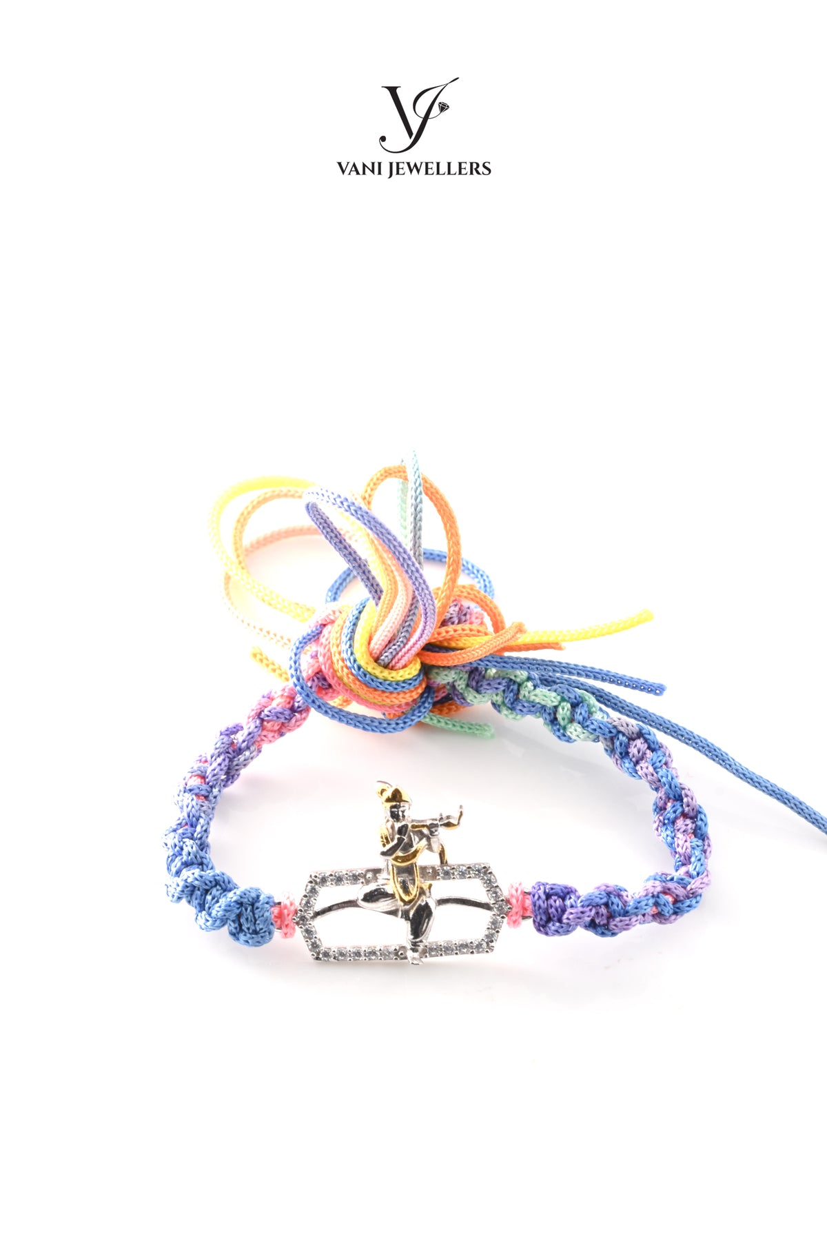 Krishna Symphony – Tie Rakhi in 92.5 Silver