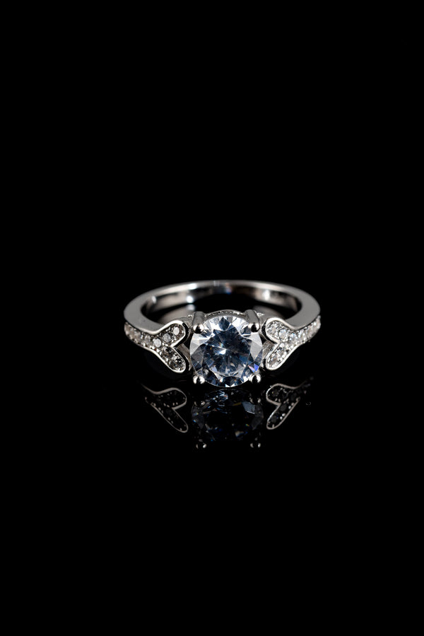Heartlight Halo Ring