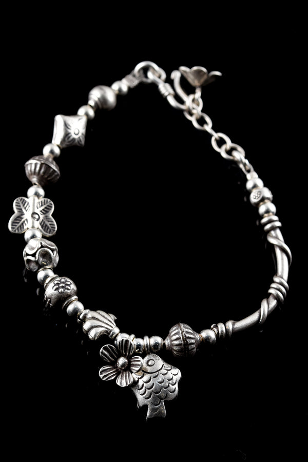 Designer Kada-Chain Fusion Adjustable Bracelet