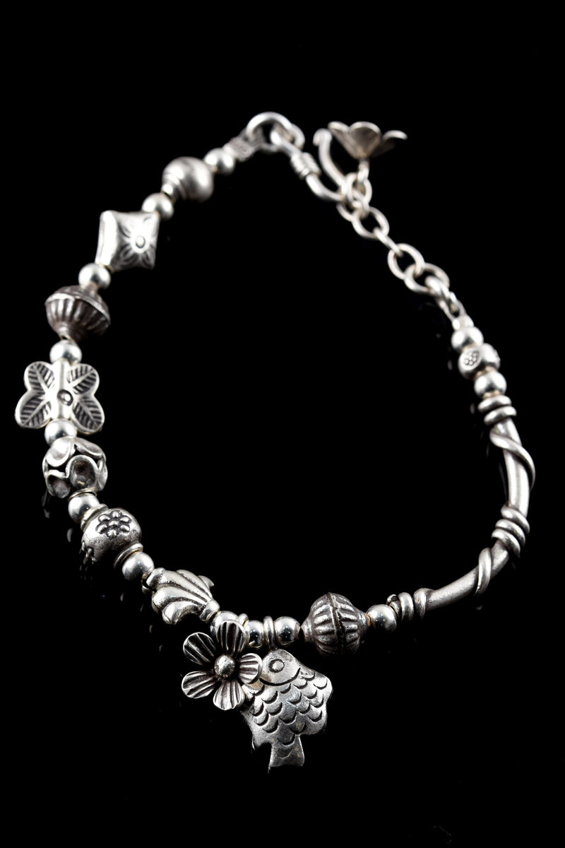 Designer Kada-Chain Fusion Adjustable Bracelet