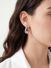 Silver Élan Earring