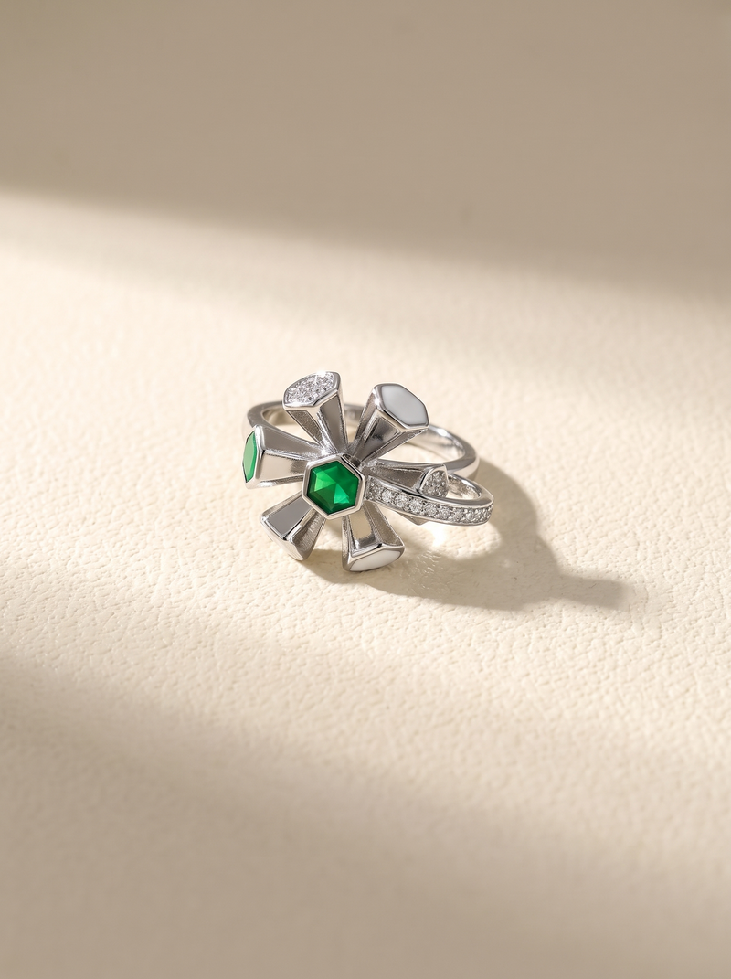 Emerald Fleur Éclat