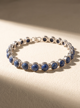 Azure Serenity Stone Bracelet