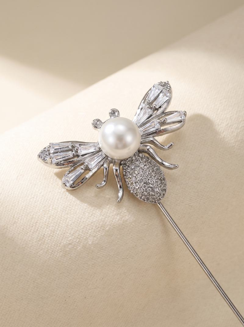 Papillon Pearl Royale Brooch