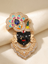 Morpankh Shrinathji Rose Pendant