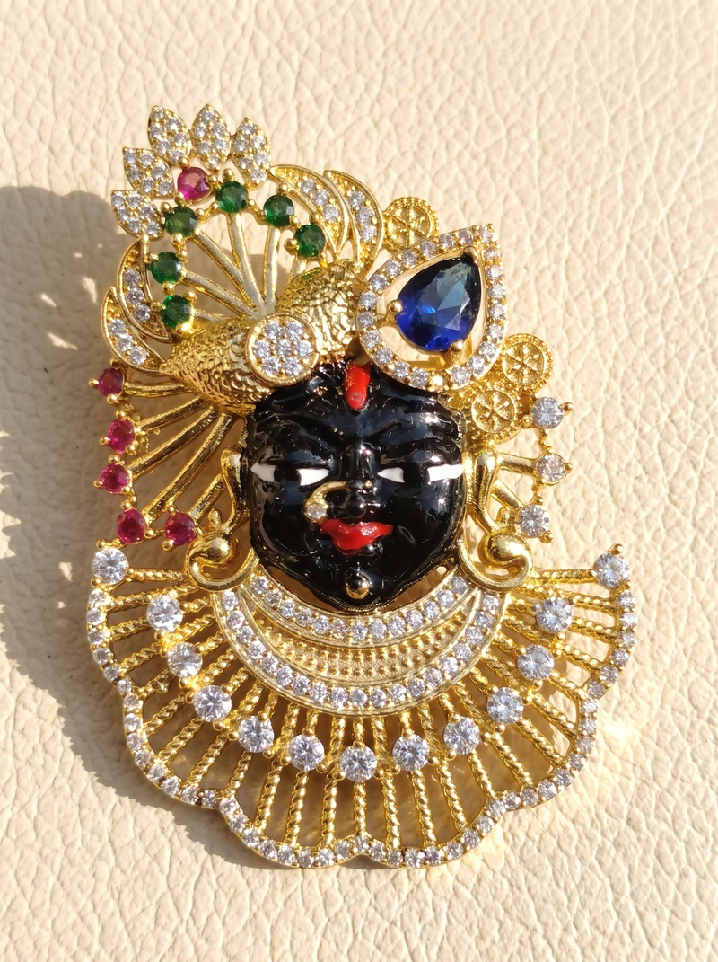 Shrinathji Swarna Darshan Pendant