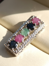 Tricolour Éclat Pendant