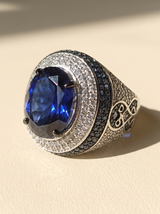 Azure Infinity Royale Cocktail Ring