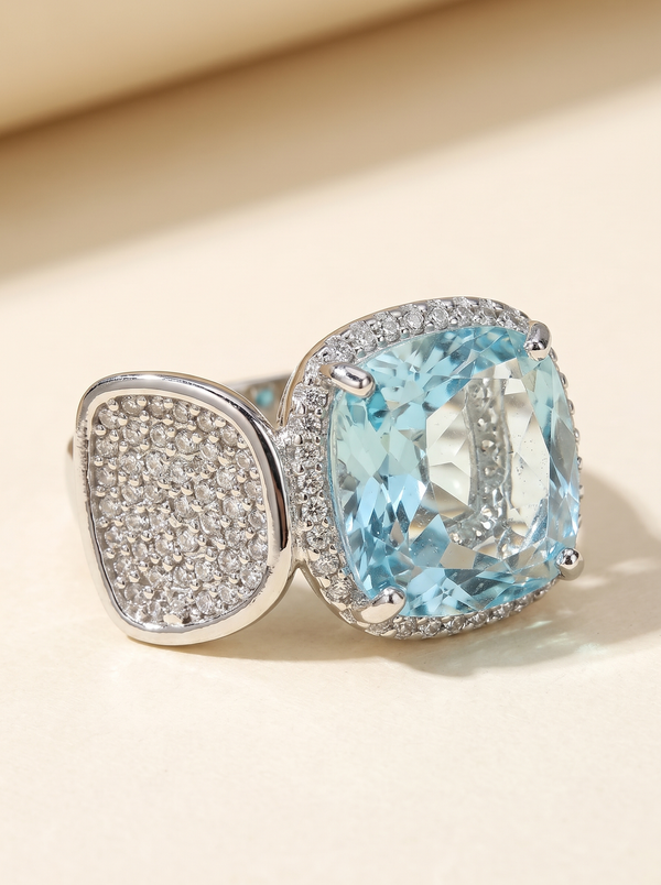 Azure Éclat Duality Ring